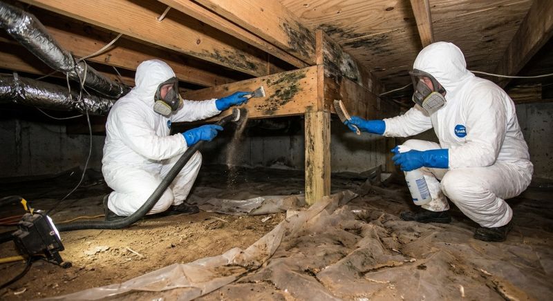 Crawl Space Mold Removal in Frisco, TX