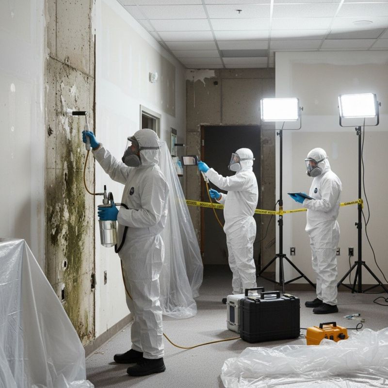 Local Professional Mold Testing pros at work