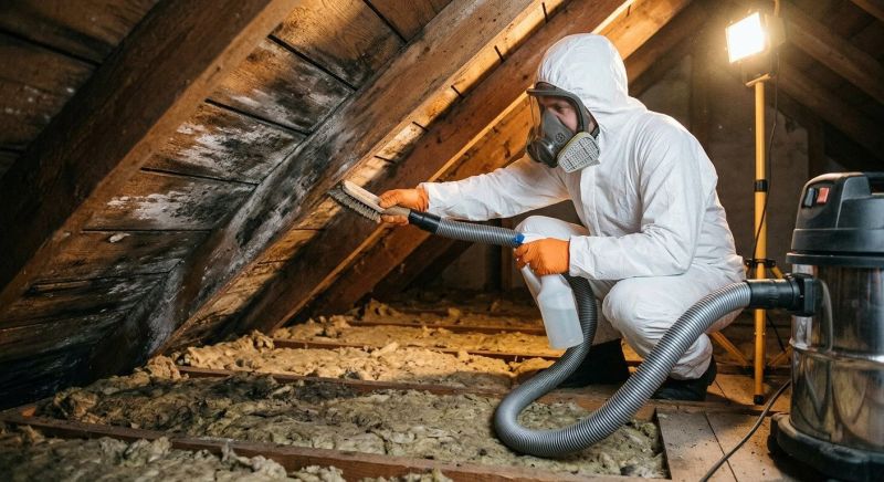 Attic Mold Removal in Jupiter, FL
