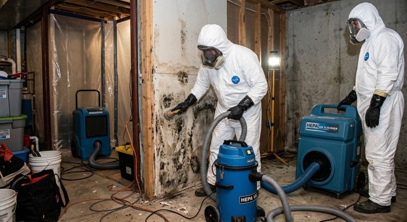 Basement Mold Remediation in Boca Raton, FL