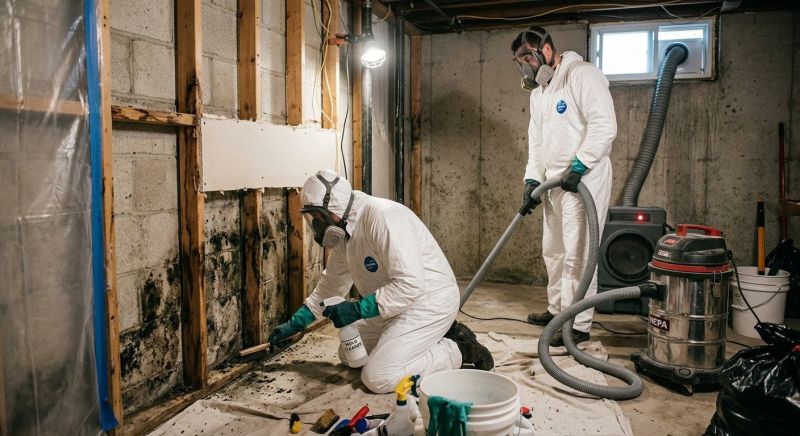 Basement Mold Removal in Dallas, TX