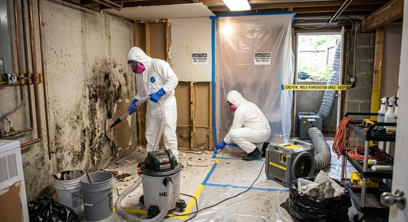Black Mold Remediation in Dallas, TX