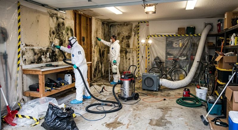Garage Mold Remediation in West Palm Beach, FL