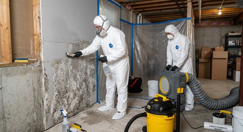 White Mold Mitigation in Fort Worth, TX